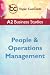 A2 Business Studies: People and Operations Management (Topic Cue Cards)