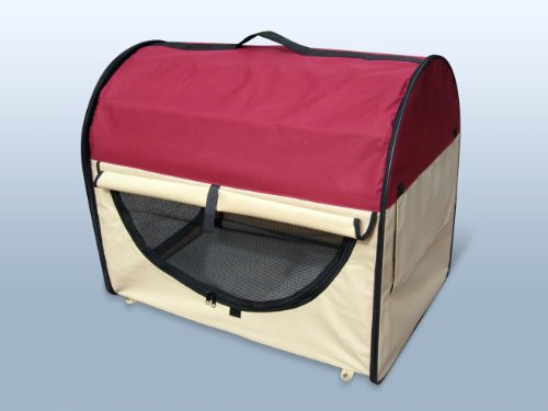 Faltbare Hunde Box Hundehütte Transportbox Kennel XXXL