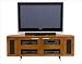 Kitchen & Housewares : BDI Avion Series 8525 59"-wide lowboy audio/video corner cabinet Natural cherry