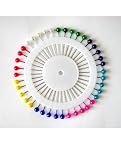 Multicolored hijab pins