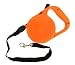 25-Foot Automatic Retractable Dog Leash; Stop/Lock - Lifetime Warranty