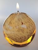 Oil Lamp / Glass Oil Candle GPX161231 Murano style mouth blown glass oil candle.