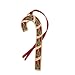 Wallace Gold-Plated Candy Cane Ornament, 30th Anniversary Edition