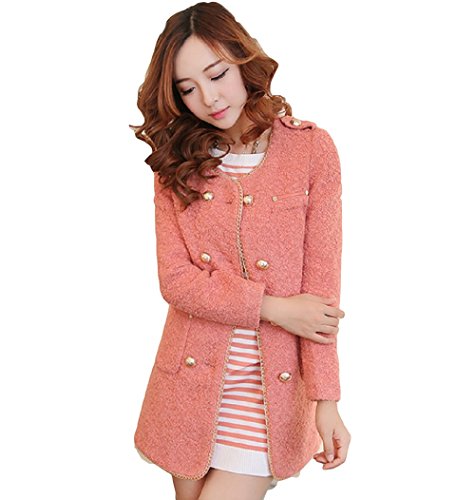 レディース コート 襟無し 上品 もこもこ  ミディアム丈 ポケット ジャケット 首元 すっきり シンプル コーディネート 暖かい アウター スタイル ウエスト エレガント  可愛いスカーフ付き s069