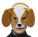 Forum Novelties Deluxe Plush Puppy Dog Animal Half Mask