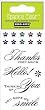 Sparkle Clear: Simple Messages by Hero Arts