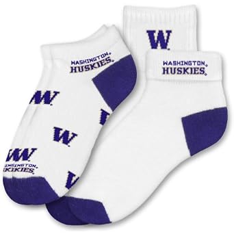 Click here to buy NCAA Ladies Two Pack Socks by For Bare Feet.