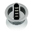 Belkin Front-Access In-Desk USB Hub 3-Inch (F5U201-KIT)