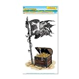 Pirate Treasure Peel 'N Place Wall Decoration