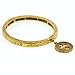 Blessed Flower of the Lily Medallion Stretch Bracelet