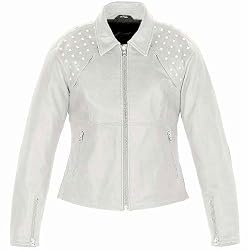 Alpinestars Stella Tokyo Women's Leather On-Road Racing Motorcycle Jacket - White