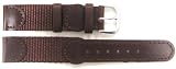 Speidel Swiss Army Style 19mm Leather/nylon Band