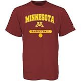Russell Minnesota Golden Gophers Maroon Basketball T-shirt