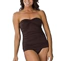 Merona&reg; Bandeau Shirred One Piece - Brown