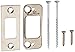Prime-Line E 2688 Stainless Steel High Security Deadbolt Strike (Single Pack)