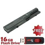 Battpit&trade; Laptop / Notebook Battery Replacement for HP ProBook 4520s (47Wh) with FREE 16GB Battpit&trade; USB Flash Drive