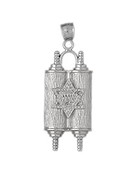 Clevereves 14K White Gold Pendant Jewish 7.7 - Gram(s)