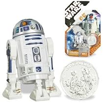 R2-D2 w/ Coin Star Wars w/ Coin Saga Legends Wave 1 30th Anniversary 2007 [Toy]