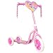 Girls Pink Disney Princess 8" Tri-Scooter for Kids Aged 3-5 Years Old.
