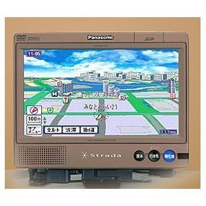 松下電器産業 ポータブルDVDカーナビステーション(ブラウン) CN-DS110TD
