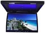 Tview T244ir 24 Black TFT Wide Screen Car Flip-down Monitor with Built in Ir Transmitter