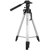 BARSKA Deluxe Tripod Extendable to 63.4" w/ Carrying Case