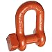 CM M452 Trawling Shackle, Carbon Steel, 3/4" Size, 13000 lbs Working Load Limit