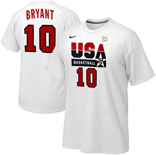 Koby Bryant USA T-shirt Olympics #10 Basketball NBA Nike