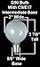 Novelty Lights Incandescent G50 Globe Replacement Bulbs - Outdoor Individual Bulbs for Events, Holiday Parties, Patios, and More - E17/C9 Intermediate Base, 7 Watt Lights (Red, 25 Pack)
