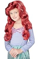 Little Mermaid Wig (Red) Child Accessory