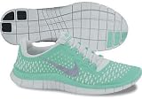 NIKE Free 3.0 V4 Womens Running Shoes, Tropical Twist/Reflect Silver/Pure Plat