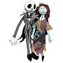 Nightmare Before Christmas Jack and Sally 7" Plush set