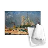 Quai de la Tournelle and Notre-Dame de.. - Tea Towel 100% Cotton - Art247 - Tea Towel - 46x70cm
