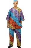 3 Piece Unisex Tie-Dye Tie Dye Print Pants Set
