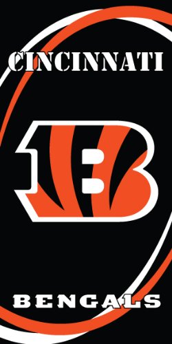24 Cincinnati Bengals Beach Towels 30 X 60 Fiber Reactive Wholesale
