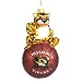 Missouri Tigers NCAA Glass Mascot Basketball Ornament (5)