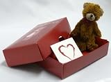 Image of Bow Tie Teddy Bear Gift Package with Free White Gift Card (Heart) - Teddy Delivery