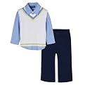 Infant/Toddler Boys' Cherokee® 3pc Vest Set - White