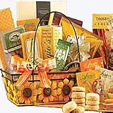 Sunflower Spree Garden of Treats - Gourmet Food Gift Basket