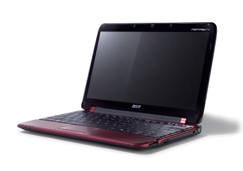 Acer Aspire One AO751h-1259 11.6-Inch Red Netbook - 4 Hour Battery Life