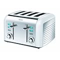 Breville Opula Collection VTT334 Stainless Steel 4 Slice Toaster, Opal White