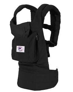 Ergo Baby Organic Baby Carrier - Black/Black