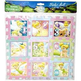 Tinkerbell EVA Foam Puzzle Mat (Case of 192) by America's Suppliers
