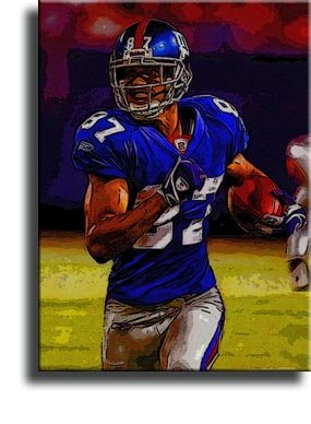 Completely Handpainted American Football Sport Painting, Custom Order FL3692, Oil on Canvas, with Option to Paint Jerry, Brett & Co. from Any Other Favorite Photograph or Picture, Unframed, Size 20