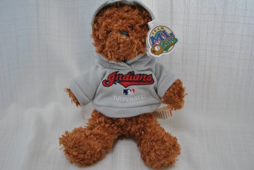 MLB Team Cleveland Indians special fabric hoody Teddy Bear