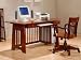 Mission Style Desk and Chair By Coaster Furniture