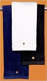 Towels Plus By Anvil - Golf Tri-Fold Hemmed Hand Towel With Grommet