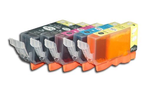 10-pack (2 Each) Ink w/ Chip for Pgi-220bk Cli-221 Canon Pixma Canon Ip3600 Ip4600 Mp560 Mp620 Mx860 Mp980