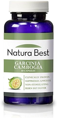 Garcinia Cambogia - NaturaBest - 100% PURE Garcinia, 60 1000mg Capsules