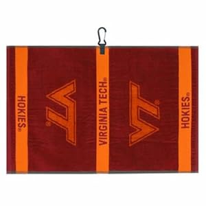 Team Effort Virignia Tech Hokies Woven Jacquard Towel